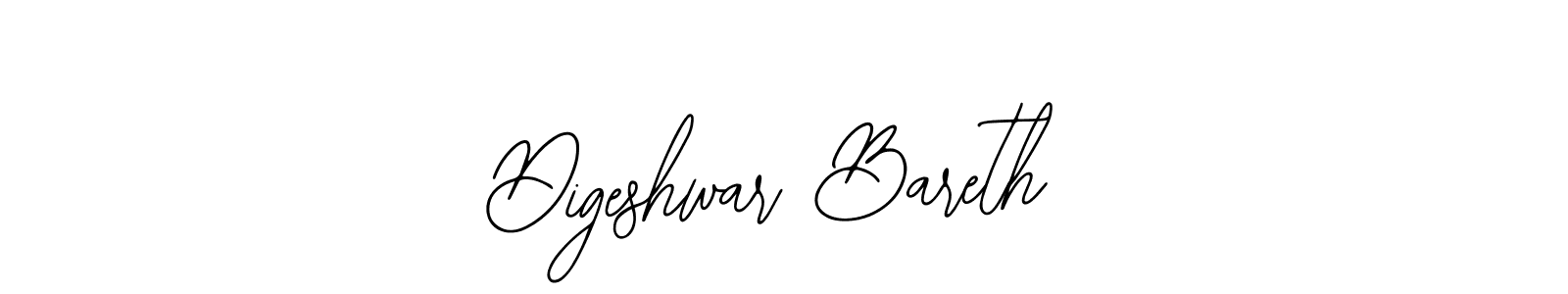 Also we have Digeshwar Bareth name is the best signature style. Create professional handwritten signature collection using Bearetta-2O07w autograph style. Digeshwar Bareth signature style 12 images and pictures png