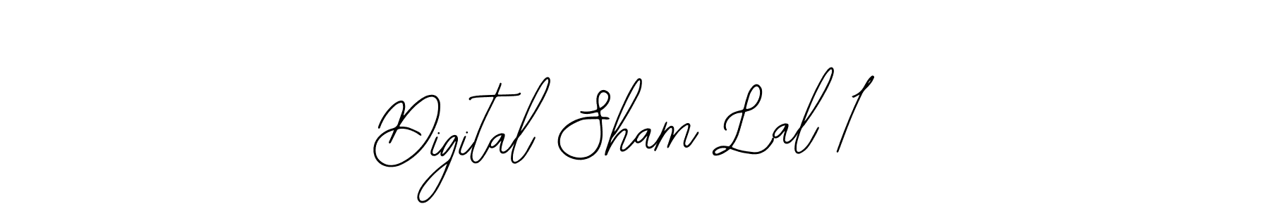 Make a beautiful signature design for name Digital Sham Lal 1. With this signature (Bearetta-2O07w) style, you can create a handwritten signature for free. Digital Sham Lal 1 signature style 12 images and pictures png