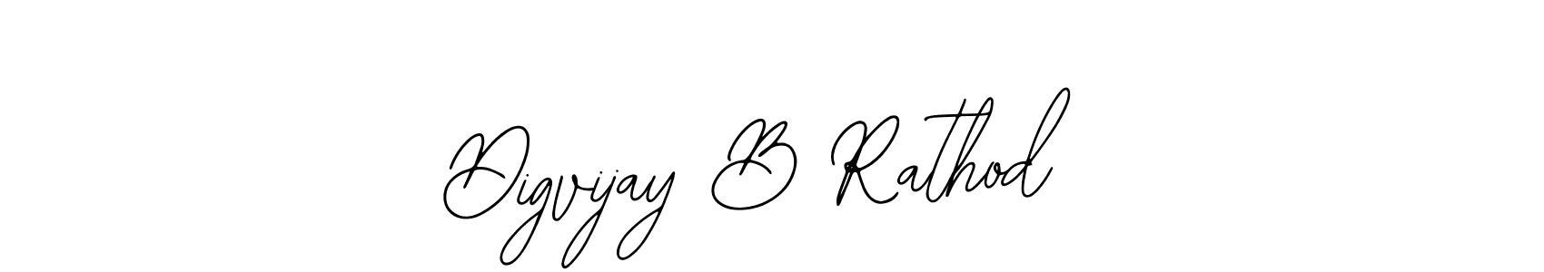 Digvijay B Rathod stylish signature style. Best Handwritten Sign (Bearetta-2O07w) for my name. Handwritten Signature Collection Ideas for my name Digvijay B Rathod. Digvijay B Rathod signature style 12 images and pictures png