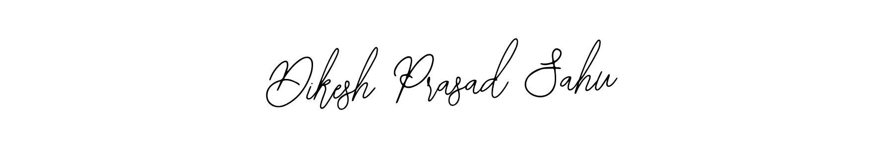 Also You can easily find your signature by using the search form. We will create Dikesh Prasad Sahu name handwritten signature images for you free of cost using Bearetta-2O07w sign style. Dikesh Prasad Sahu signature style 12 images and pictures png