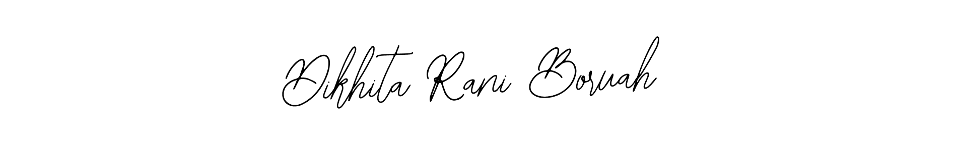 Dikhita Rani Boruah stylish signature style. Best Handwritten Sign (Bearetta-2O07w) for my name. Handwritten Signature Collection Ideas for my name Dikhita Rani Boruah. Dikhita Rani Boruah signature style 12 images and pictures png