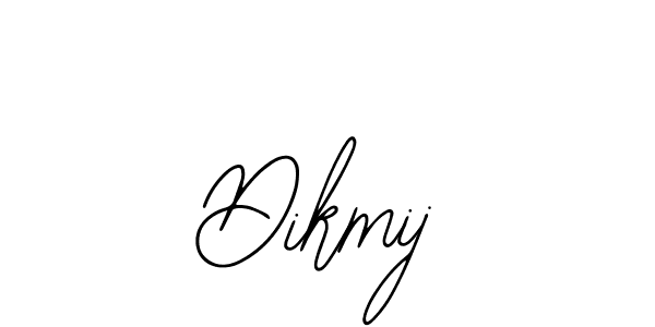 The best way (Bearetta-2O07w) to make a short signature is to pick only two or three words in your name. The name Dikmij include a total of six letters. For converting this name. Dikmij signature style 12 images and pictures png