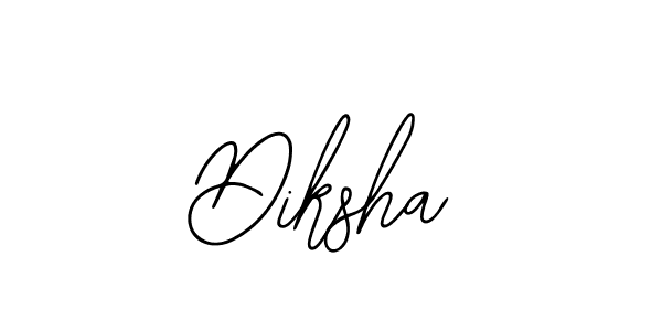 How to make Diksha signature? Bearetta-2O07w is a professional autograph style. Create handwritten signature for Diksha name. Diksha signature style 12 images and pictures png