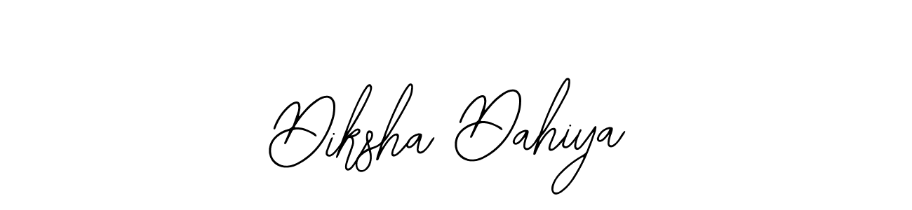 Make a short Diksha Dahiya signature style. Manage your documents anywhere anytime using Bearetta-2O07w. Create and add eSignatures, submit forms, share and send files easily. Diksha Dahiya signature style 12 images and pictures png