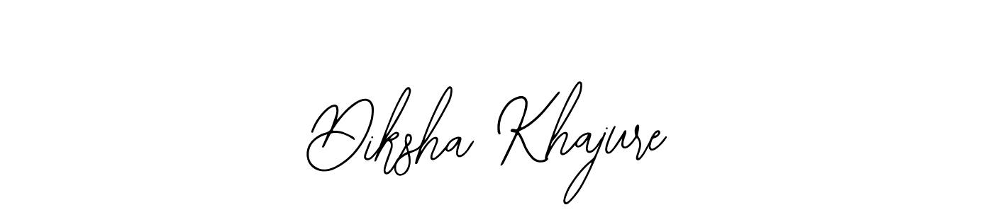 The best way (Bearetta-2O07w) to make a short signature is to pick only two or three words in your name. The name Diksha Khajure include a total of six letters. For converting this name. Diksha Khajure signature style 12 images and pictures png