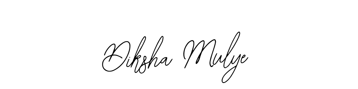 Design your own signature with our free online signature maker. With this signature software, you can create a handwritten (Bearetta-2O07w) signature for name Diksha Mulye. Diksha Mulye signature style 12 images and pictures png