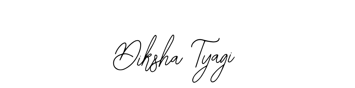 You should practise on your own different ways (Bearetta-2O07w) to write your name (Diksha Tyagi) in signature. don't let someone else do it for you. Diksha Tyagi signature style 12 images and pictures png