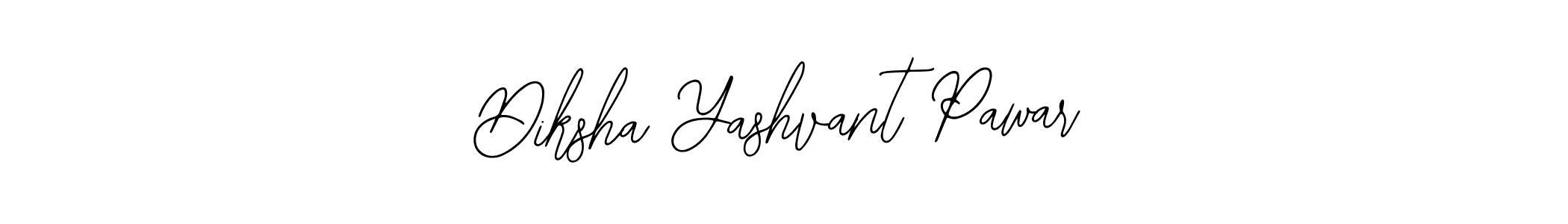Diksha Yashvant Pawar stylish signature style. Best Handwritten Sign (Bearetta-2O07w) for my name. Handwritten Signature Collection Ideas for my name Diksha Yashvant Pawar. Diksha Yashvant Pawar signature style 12 images and pictures png