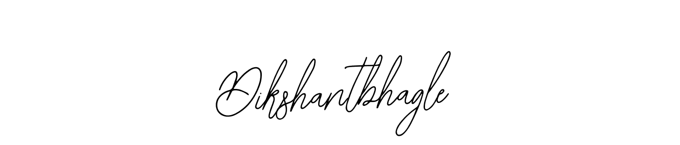 Use a signature maker to create a handwritten signature online. With this signature software, you can design (Bearetta-2O07w) your own signature for name Dikshantbhagle. Dikshantbhagle signature style 12 images and pictures png