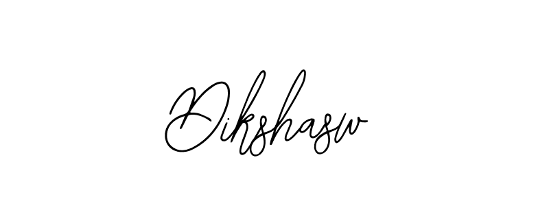 Design your own signature with our free online signature maker. With this signature software, you can create a handwritten (Bearetta-2O07w) signature for name Dikshasw. Dikshasw signature style 12 images and pictures png