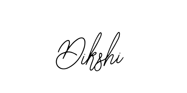 How to make Dikshi signature? Bearetta-2O07w is a professional autograph style. Create handwritten signature for Dikshi name. Dikshi signature style 12 images and pictures png