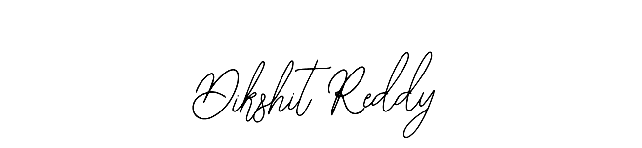 Also we have Dikshit Reddy name is the best signature style. Create professional handwritten signature collection using Bearetta-2O07w autograph style. Dikshit Reddy signature style 12 images and pictures png