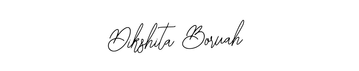 Also we have Dikshita Boruah name is the best signature style. Create professional handwritten signature collection using Bearetta-2O07w autograph style. Dikshita Boruah signature style 12 images and pictures png