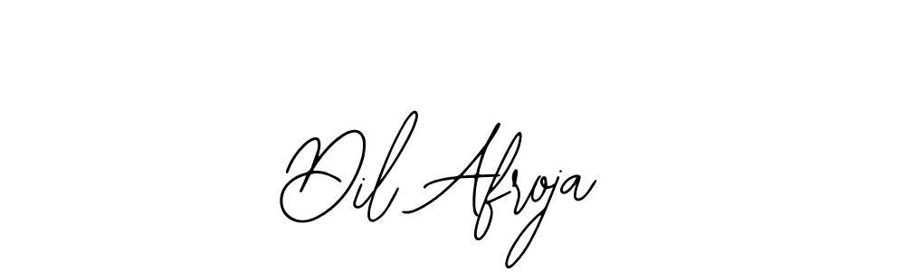 Bearetta-2O07w is a professional signature style that is perfect for those who want to add a touch of class to their signature. It is also a great choice for those who want to make their signature more unique. Get Dil Afroja name to fancy signature for free. Dil Afroja signature style 12 images and pictures png