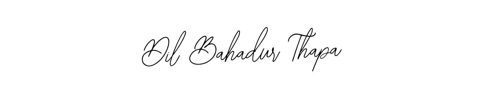 Make a beautiful signature design for name Dil Bahadur Thapa. With this signature (Bearetta-2O07w) style, you can create a handwritten signature for free. Dil Bahadur Thapa signature style 12 images and pictures png