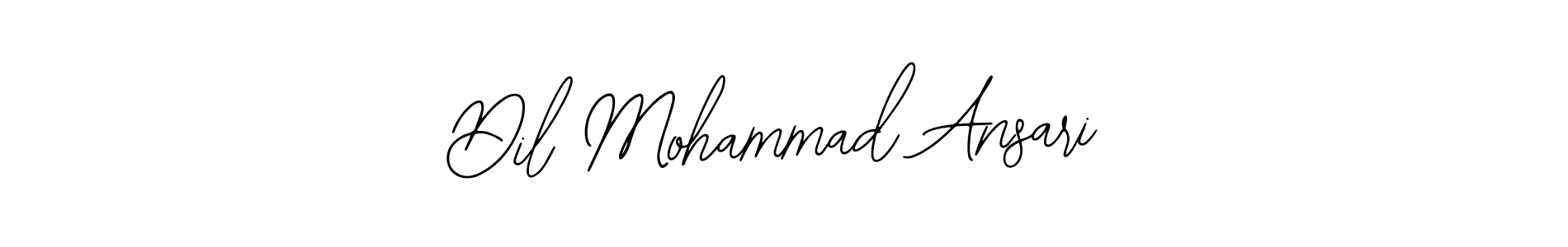 How to Draw Dil Mohammad Ansari signature style? Bearetta-2O07w is a latest design signature styles for name Dil Mohammad Ansari. Dil Mohammad Ansari signature style 12 images and pictures png