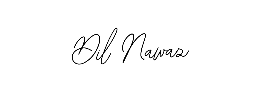 The best way (Bearetta-2O07w) to make a short signature is to pick only two or three words in your name. The name Dil Nawaz include a total of six letters. For converting this name. Dil Nawaz signature style 12 images and pictures png