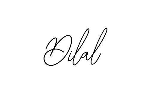 Similarly Bearetta-2O07w is the best handwritten signature design. Signature creator online .You can use it as an online autograph creator for name Dilal. Dilal signature style 12 images and pictures png