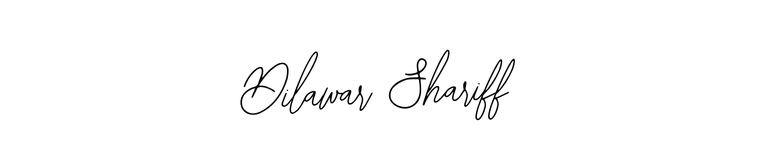 The best way (Bearetta-2O07w) to make a short signature is to pick only two or three words in your name. The name Dilawar Shariff include a total of six letters. For converting this name. Dilawar Shariff signature style 12 images and pictures png