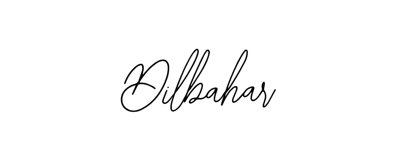 Also You can easily find your signature by using the search form. We will create Dilbahar name handwritten signature images for you free of cost using Bearetta-2O07w sign style. Dilbahar signature style 12 images and pictures png