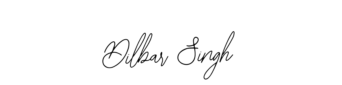 Design your own signature with our free online signature maker. With this signature software, you can create a handwritten (Bearetta-2O07w) signature for name Dilbar Singh. Dilbar Singh signature style 12 images and pictures png