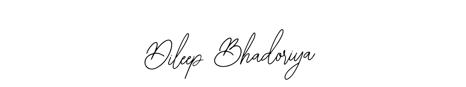 Create a beautiful signature design for name Dileep Bhadoriya. With this signature (Bearetta-2O07w) fonts, you can make a handwritten signature for free. Dileep Bhadoriya signature style 12 images and pictures png