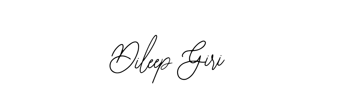 How to make Dileep Giri name signature. Use Bearetta-2O07w style for creating short signs online. This is the latest handwritten sign. Dileep Giri signature style 12 images and pictures png