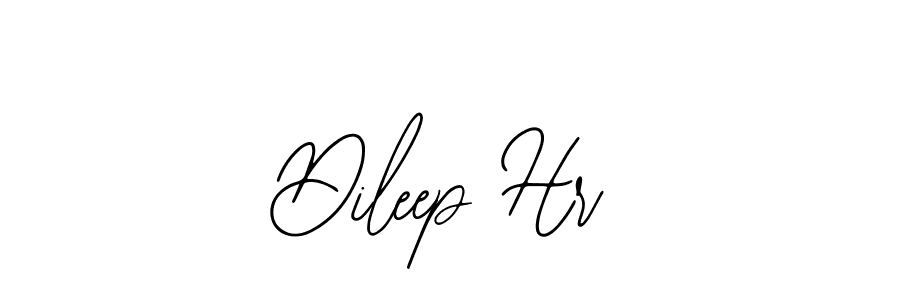 You should practise on your own different ways (Bearetta-2O07w) to write your name (Dileep Hr) in signature. don't let someone else do it for you. Dileep Hr signature style 12 images and pictures png