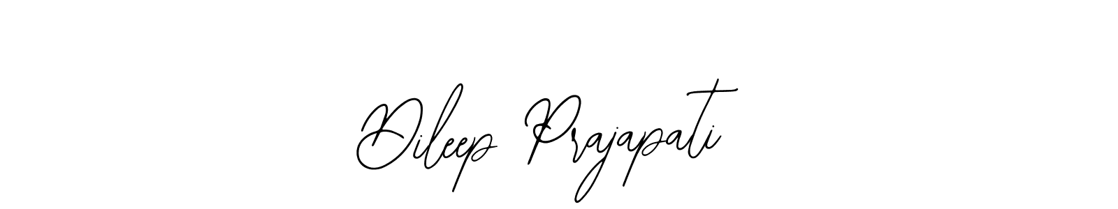 How to make Dileep Prajapati signature? Bearetta-2O07w is a professional autograph style. Create handwritten signature for Dileep Prajapati name. Dileep Prajapati signature style 12 images and pictures png