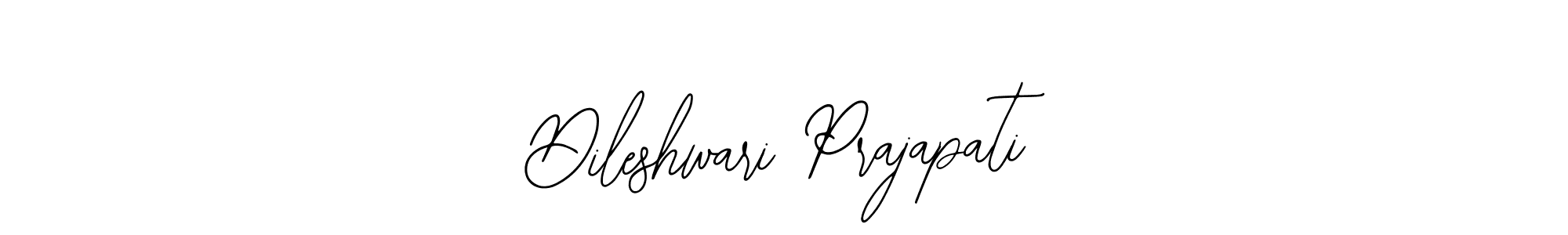Use a signature maker to create a handwritten signature online. With this signature software, you can design (Bearetta-2O07w) your own signature for name Dileshwari Prajapati. Dileshwari Prajapati signature style 12 images and pictures png