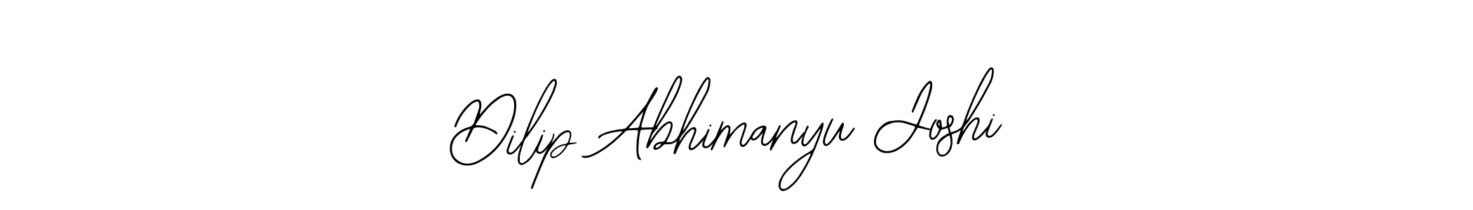 Make a beautiful signature design for name Dilip Abhimanyu Joshi. Use this online signature maker to create a handwritten signature for free. Dilip Abhimanyu Joshi signature style 12 images and pictures png