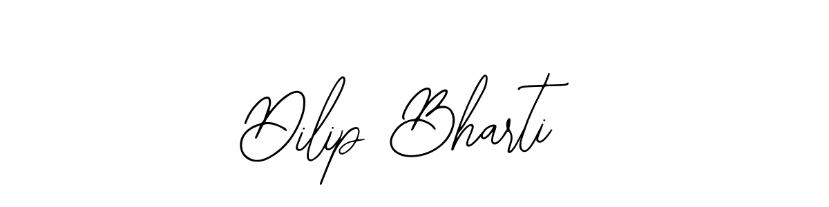 Design your own signature with our free online signature maker. With this signature software, you can create a handwritten (Bearetta-2O07w) signature for name Dilip Bharti. Dilip Bharti signature style 12 images and pictures png