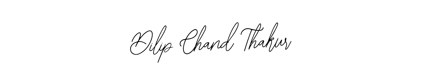 Use a signature maker to create a handwritten signature online. With this signature software, you can design (Bearetta-2O07w) your own signature for name Dilip Chand Thakur. Dilip Chand Thakur signature style 12 images and pictures png