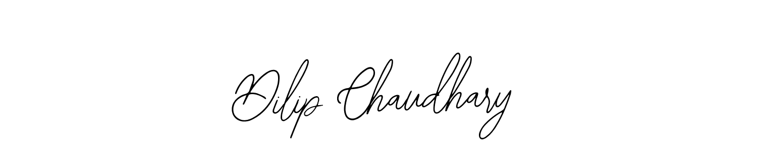 Use a signature maker to create a handwritten signature online. With this signature software, you can design (Bearetta-2O07w) your own signature for name Dilip Chaudhary. Dilip Chaudhary signature style 12 images and pictures png