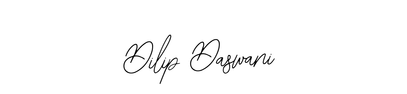 Use a signature maker to create a handwritten signature online. With this signature software, you can design (Bearetta-2O07w) your own signature for name Dilip Daswani. Dilip Daswani signature style 12 images and pictures png