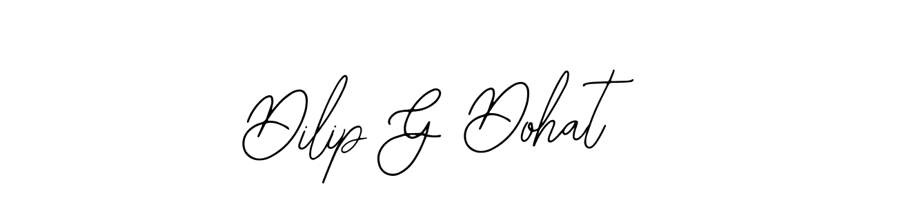 Also we have Dilip G Dohat name is the best signature style. Create professional handwritten signature collection using Bearetta-2O07w autograph style. Dilip G Dohat signature style 12 images and pictures png