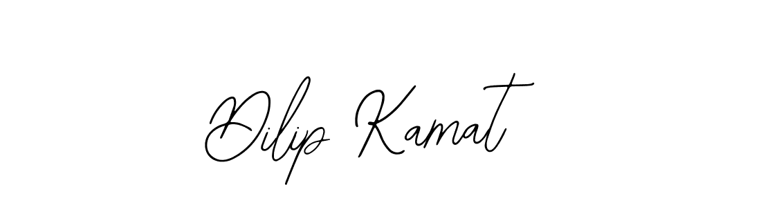 Also we have Dilip Kamat name is the best signature style. Create professional handwritten signature collection using Bearetta-2O07w autograph style. Dilip Kamat signature style 12 images and pictures png