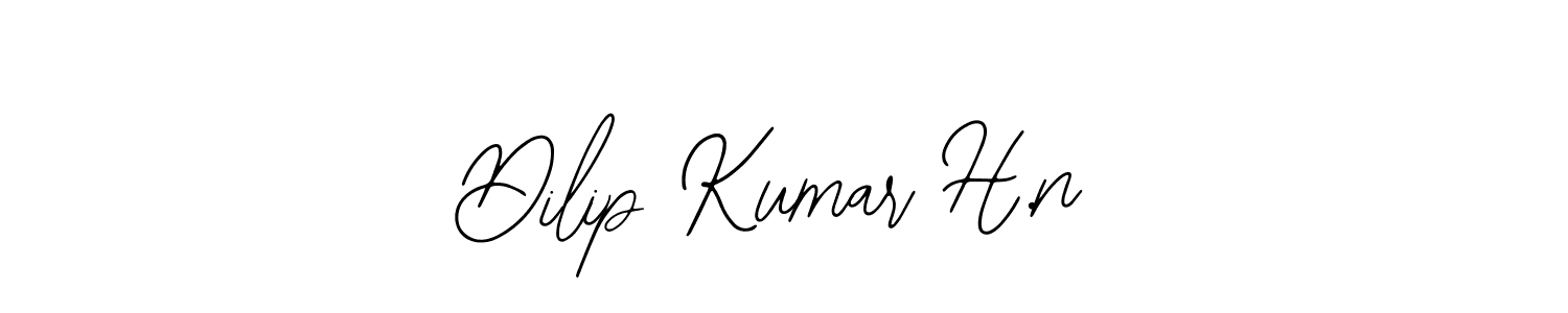 Dilip Kumar H.n stylish signature style. Best Handwritten Sign (Bearetta-2O07w) for my name. Handwritten Signature Collection Ideas for my name Dilip Kumar H.n. Dilip Kumar H.n signature style 12 images and pictures png
