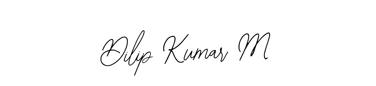 How to Draw Dilip Kumar M signature style? Bearetta-2O07w is a latest design signature styles for name Dilip Kumar M. Dilip Kumar M signature style 12 images and pictures png
