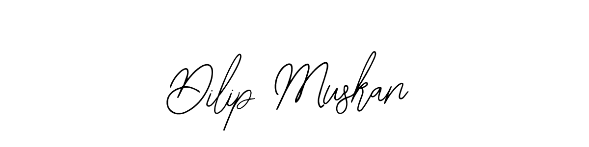 Design your own signature with our free online signature maker. With this signature software, you can create a handwritten (Bearetta-2O07w) signature for name Dilip Muskan. Dilip Muskan signature style 12 images and pictures png