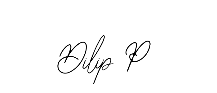 How to make Dilip P signature? Bearetta-2O07w is a professional autograph style. Create handwritten signature for Dilip P name. Dilip P signature style 12 images and pictures png
