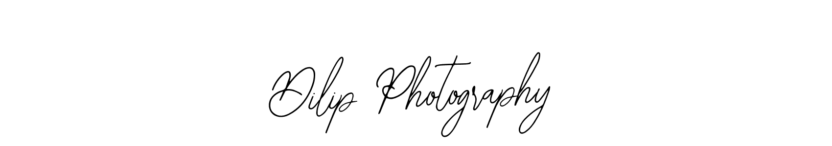 How to make Dilip Photography name signature. Use Bearetta-2O07w style for creating short signs online. This is the latest handwritten sign. Dilip Photography signature style 12 images and pictures png