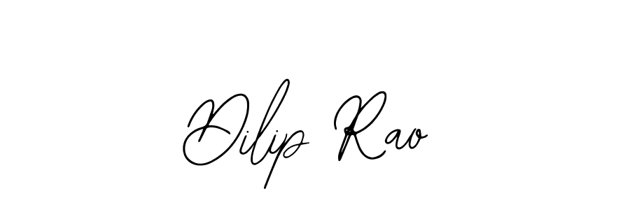 Design your own signature with our free online signature maker. With this signature software, you can create a handwritten (Bearetta-2O07w) signature for name Dilip Rao. Dilip Rao signature style 12 images and pictures png