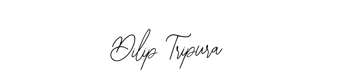 Design your own signature with our free online signature maker. With this signature software, you can create a handwritten (Bearetta-2O07w) signature for name Dilip Tripura. Dilip Tripura signature style 12 images and pictures png