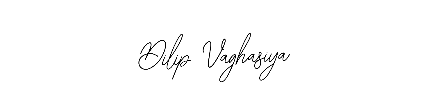 Also we have Dilip Vaghasiya name is the best signature style. Create professional handwritten signature collection using Bearetta-2O07w autograph style. Dilip Vaghasiya signature style 12 images and pictures png