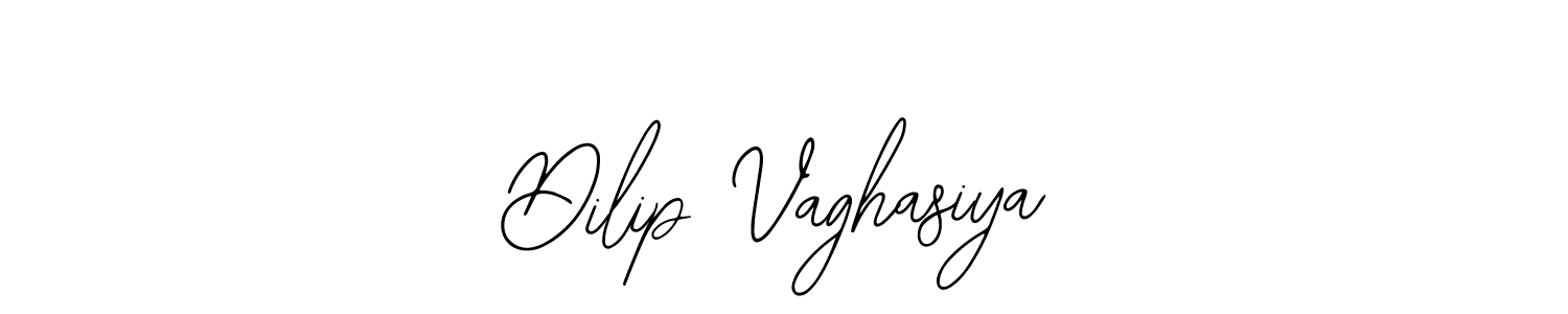 Also we have Dilip Vaghasiya name is the best signature style. Create professional handwritten signature collection using Bearetta-2O07w autograph style. Dilip Vaghasiya signature style 12 images and pictures png