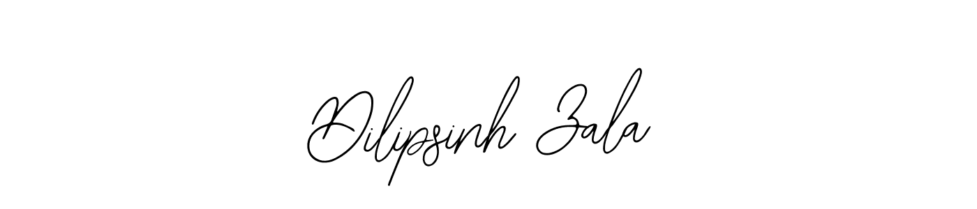 Use a signature maker to create a handwritten signature online. With this signature software, you can design (Bearetta-2O07w) your own signature for name Dilipsinh Zala. Dilipsinh Zala signature style 12 images and pictures png