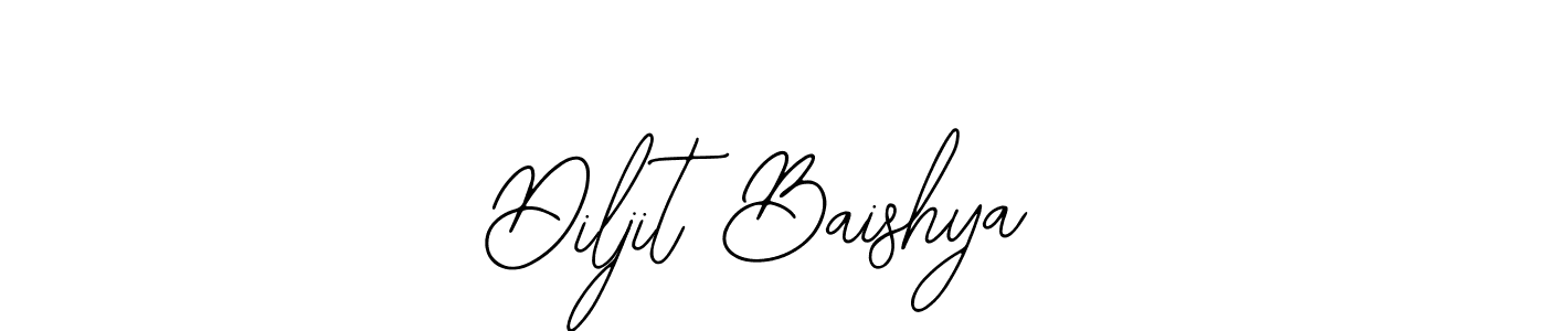How to make Diljit Baishya signature? Bearetta-2O07w is a professional autograph style. Create handwritten signature for Diljit Baishya name. Diljit Baishya signature style 12 images and pictures png