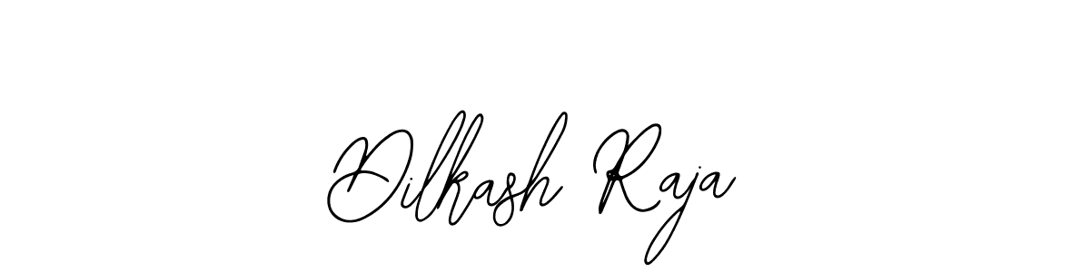 Use a signature maker to create a handwritten signature online. With this signature software, you can design (Bearetta-2O07w) your own signature for name Dilkash Raja. Dilkash Raja signature style 12 images and pictures png