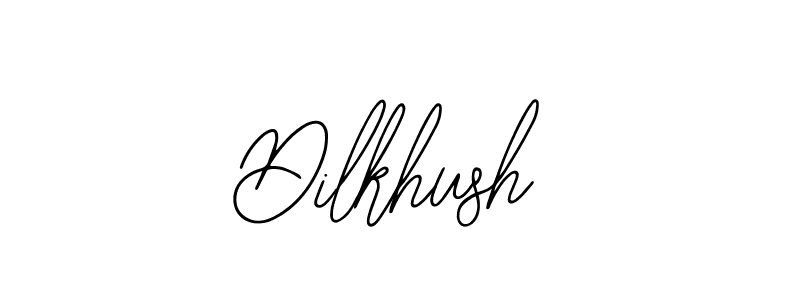 The best way (Bearetta-2O07w) to make a short signature is to pick only two or three words in your name. The name Dilkhush include a total of six letters. For converting this name. Dilkhush signature style 12 images and pictures png